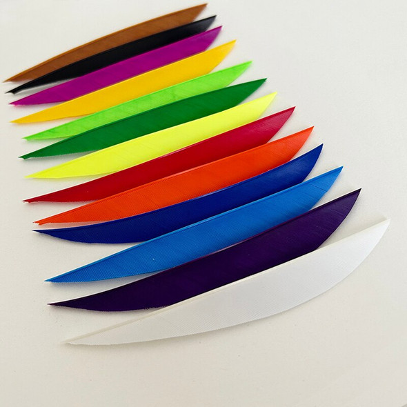 100Pcs/lot IBOUNFOX 5Inch Archery Fletches Fletching Turkey Feather 100Pcs/lot IBOUNFOX 5Inch Archery Fletches Fletching Turkey Feather