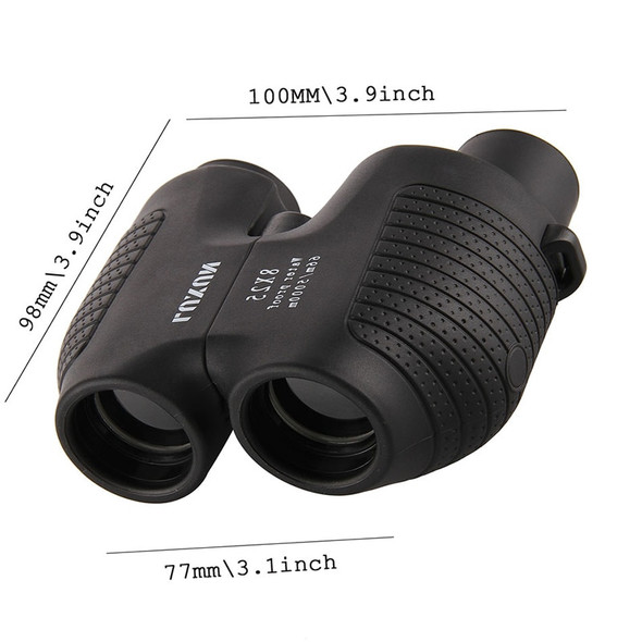 LUXUN 10x25 Auto Fixed Focus Binoculars HD Telescope Porro Prism Bak4 LUXUN 10x25 Auto Fixed Focus Binoculars HD Telescope Porro Prism Bak4