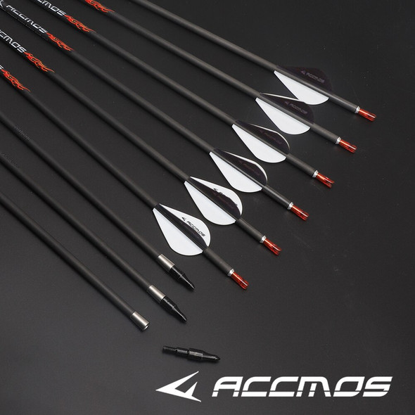 12pcs Id5.2mm Carbon Arrows Spine 300 350 400 500 600 700 31 Inches