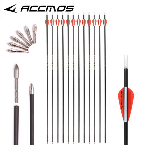 12pcs 32in ID 4.2mm Pure Carbon Complete Arrow Spine 250 300 350 400 12pcs 32in ID 4.2mm Pure Carbon Complete Arrow Spine 250 300 350 400