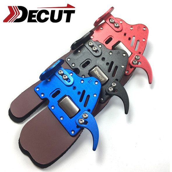 1pc Archery Finger Tab Decut Hockii Archery Finger Guard Protection