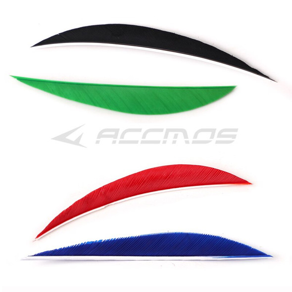 Turkey Feather Arrow Fletching | Arrow Feather Fletching 4 Inch - Turkey Feather Arrow Fletching | Arrow Feather Fletching 4 Inch -