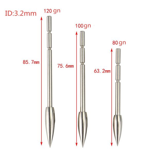 Field Point Stainless | Archery Field Points | Arrow Point Carbon |