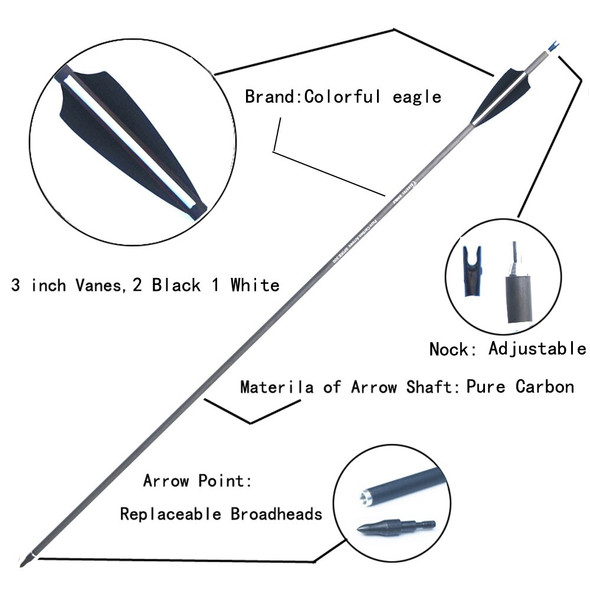 Carbon Arrows Compound Bow | Carbon Arrow Shooting Bow Id | Arrows Carbon Arrows Compound Bow | Carbon Arrow Shooting Bow Id | Arrows