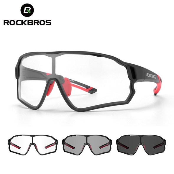 ROCKBROS Cycling Glasses Photochromic MTB Road Bike Glasses UV400