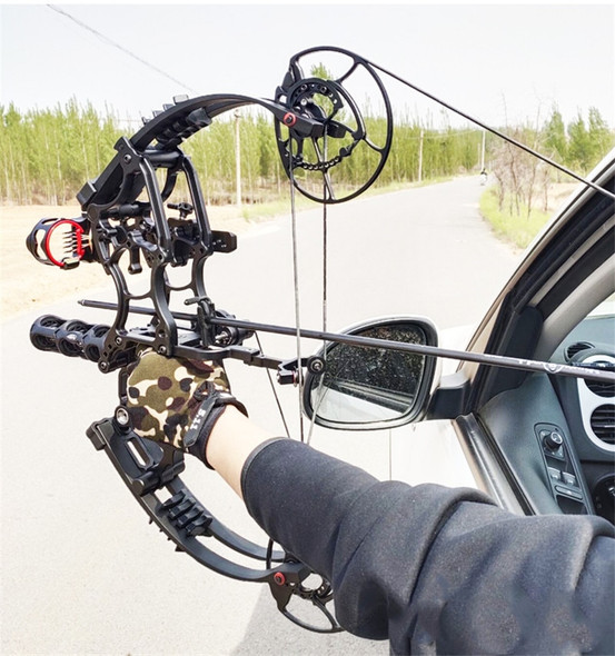 Compound Bow 40-70lbs Car Hunting Bow Short Axis Triangle Bow Shot