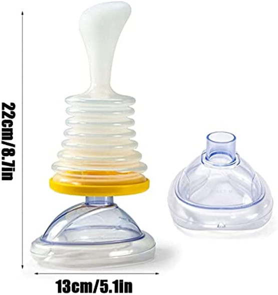 Portable First Aid Choking Device Adults & Children Emergency Asphyxia Portable First Aid Choking Device Adults & Children Emergency Asphyxia