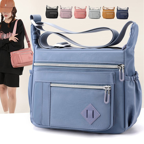 7 color Cloth Crossbody Ladies Casual Shoulder Bag Nylon Waterproof Handbag Daily or Women Shopping Travel Messengerbag