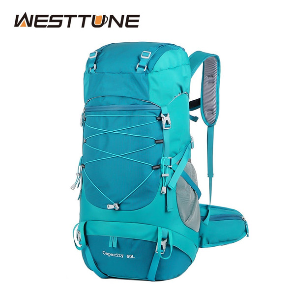 50L Hiking Backpack with Rain Cover Multifunctional Mountaineering Bag 50L Hiking Backpack with Rain Cover Multifunctional Mountaineering Bag