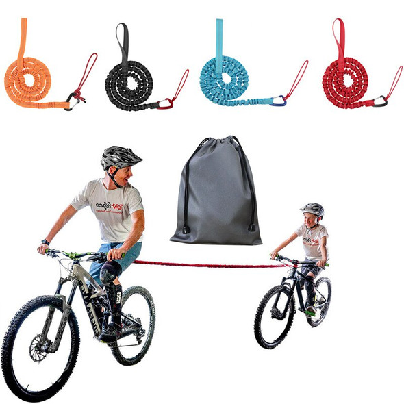 Bicycle Tow Rope Belt Strap Outdoor MTB Bike Traction Rope Mountain