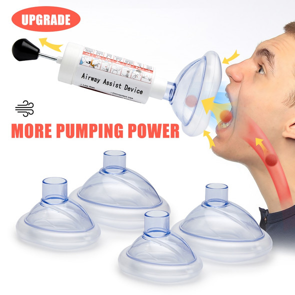 First Aid Choking Device Anti Choking Adults & Children 2 Size Airway