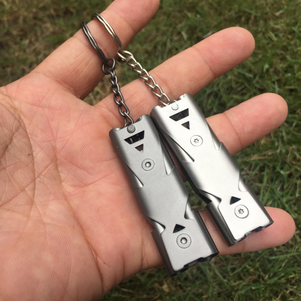 Portable Whistle Aluminum Alloy Emergency Sos Safety Survival Whistle Portable Whistle Aluminum Alloy Emergency Sos Safety Survival Whistle