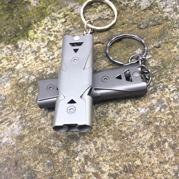 Portable Whistle Aluminum Alloy Emergency Sos Safety Survival Whistle Portable Whistle Aluminum Alloy Emergency Sos Safety Survival Whistle