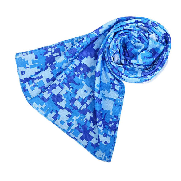 Summer Outdoor Fitness Ice Towel Camouflage Colors Utility Enduring