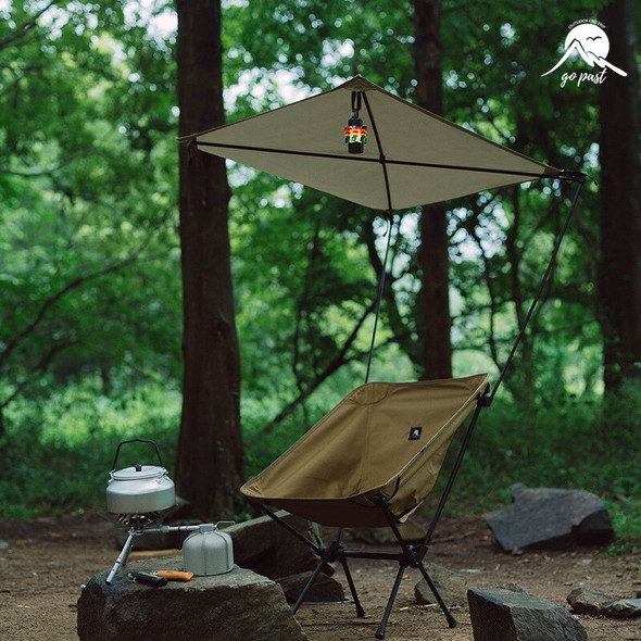 Outdoor camping portable moon chair, beach backrest stool, ultra light