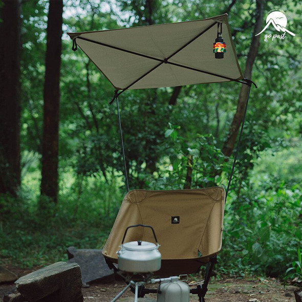 Outdoor camping portable moon chair, beach backrest stool, ultra light