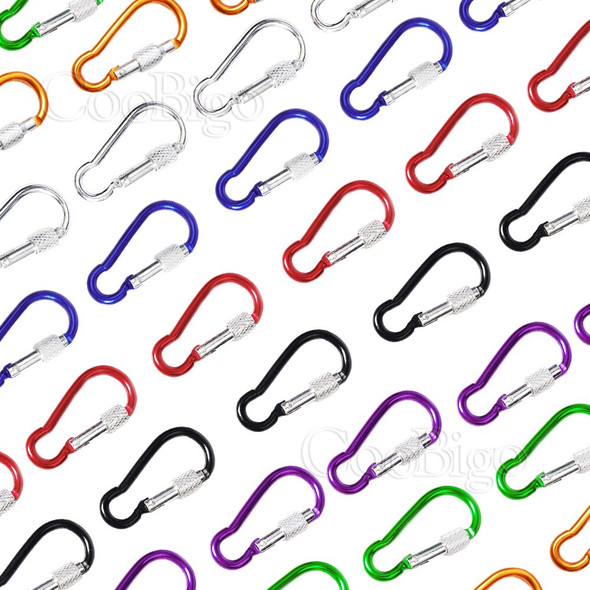 Climbing Snap Hook Carabiner Clip Button D Ring Buckle Spring Paracord Climbing Snap Hook Carabiner Clip Button D Ring Buckle Spring Paracord