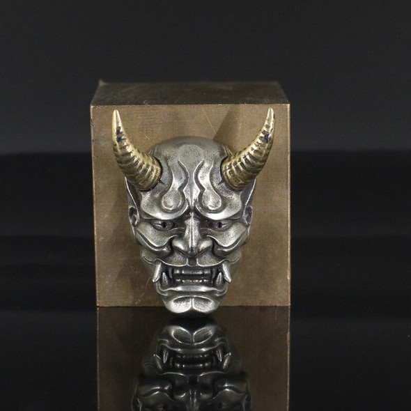 Demon Doll Face Studs Vintage Demon Skull Unisex Bicycle Punk Demon Demon Doll Face Studs Vintage Demon Skull Unisex Bicycle Punk Demon