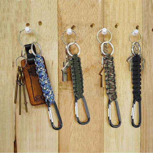 Pack Of 10 Paracord Key Fob Quick Release Lanyard Clip Ring Braided