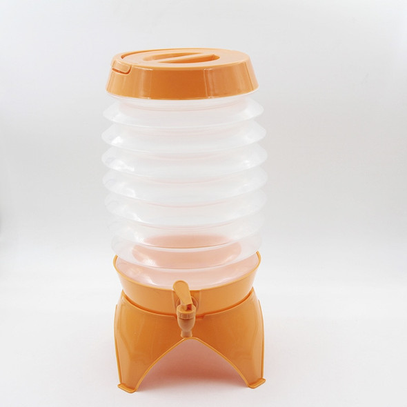 3.5L Folding Bucket Outdoor Water Container for Camping Portable