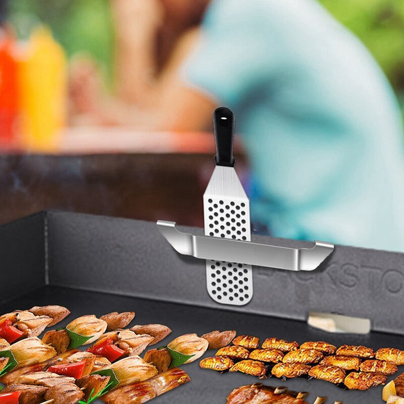 1 PCS Stainless Steel Grill Barbecue Tool Hold Rack Camp Chef Camping 1 PCS Stainless Steel Grill Barbecue Tool Hold Rack Camp Chef Camping
