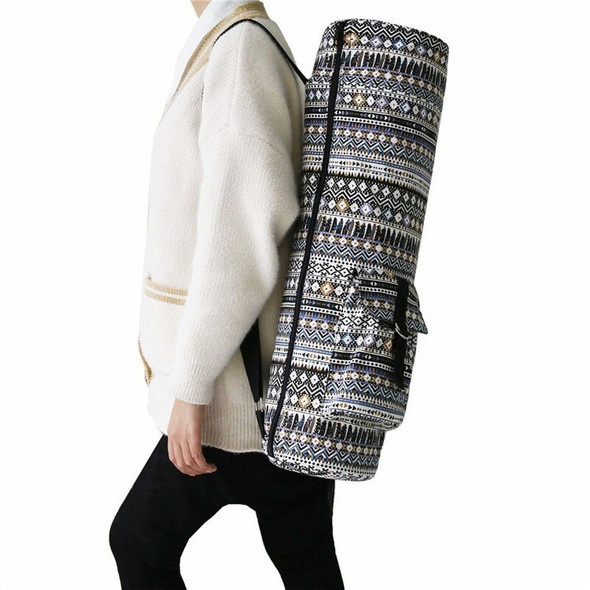 Sports Yoga Mat Storage Shoulder Bag European Style Gym Bag Messenger
