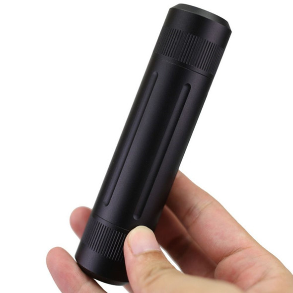 CNC Aluminum Alloy Black Waterproof Bottle Camping Survival Seal