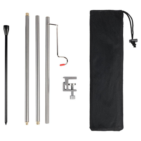 Camping Lantern Stand Detachable BBQ Outdoor Lamp Stand  Stake| | Camping Lantern Stand Detachable BBQ Outdoor Lamp Stand  Stake| |