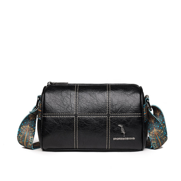 Famous Luxury Brandbag Leather Shoulder Bags For Lady Solid Color Wide Strap Crossbody Bag Female Messenger Bag bolsa feminina Famous Luxury Brandbag Leather Shoulder Bags For Lady Solid Color Wide Strap Crossbody Bag Female Messenger Bag bolsa feminina