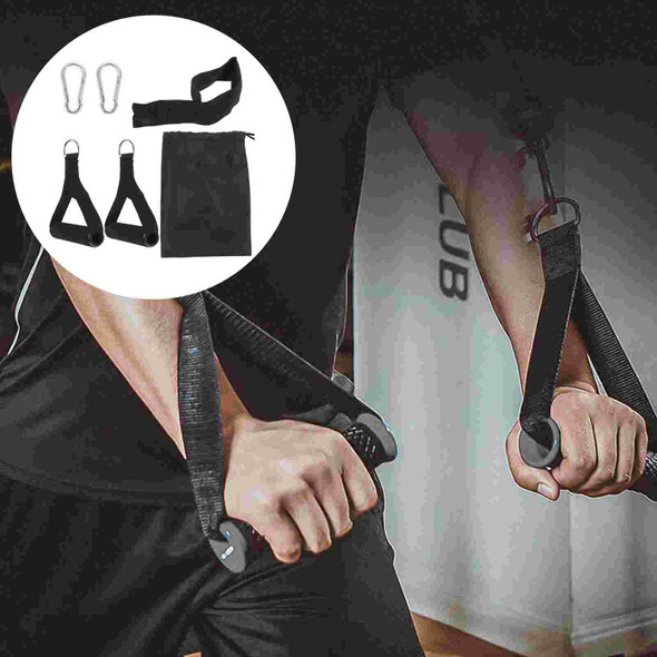 Yoga Fitness Accessories Comfortable Exercise Handle Resistance Bands