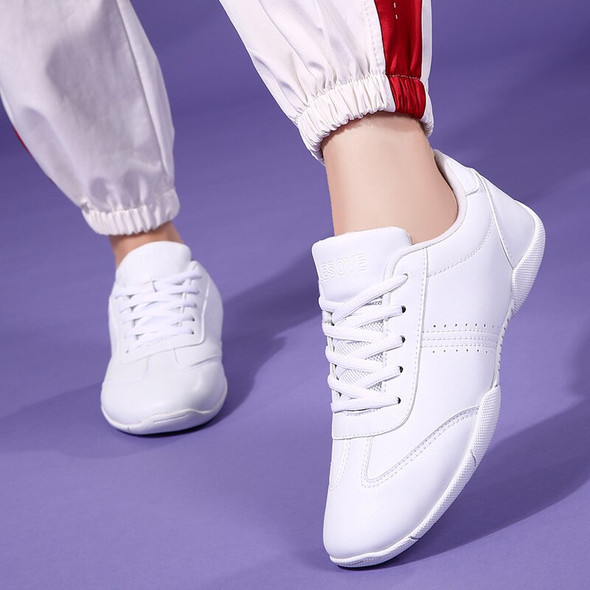 Children Sneakers Competitive Aerobics Shoes White Cheerleading Women Children Sneakers Competitive Aerobics Shoes White Cheerleading Women