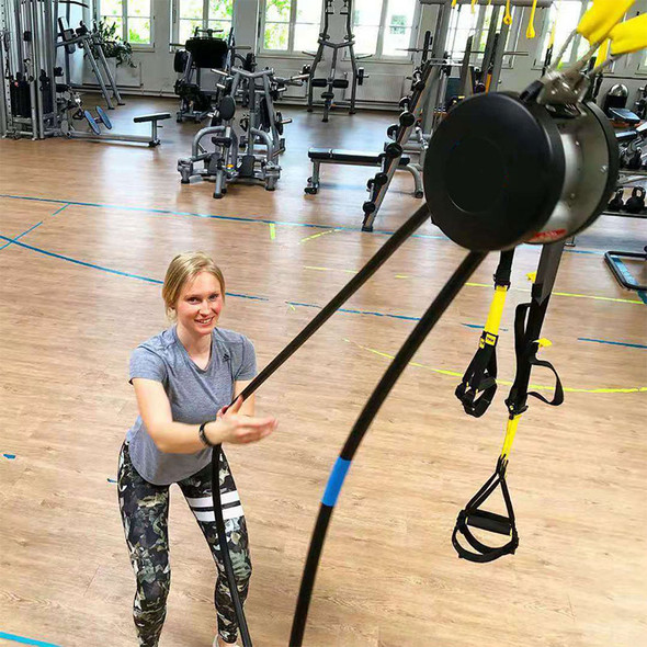 Rope Adjustable Resistance Pull Rope Trainer Training Fitness