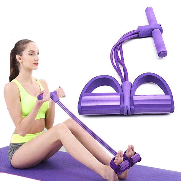 Multi function Resistance Bands elastic Pull Ropes With pedals Yoga
