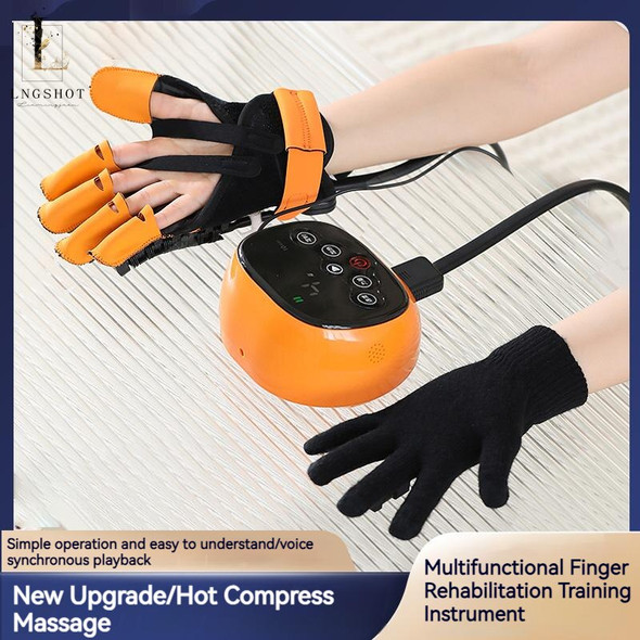 Portable Robotic Hand Glove for Stroke Paralysis Recovery with Heat