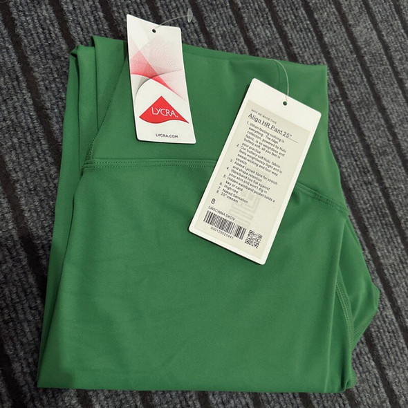 Solid Color25"Soft High Waist 3.0 Yoga Leggings Luluwomen With Logo