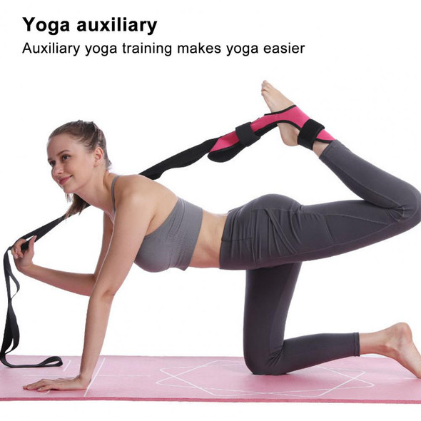 Yoga Strap Stretching Strap with 7 Bows Breathable Wear Resistant