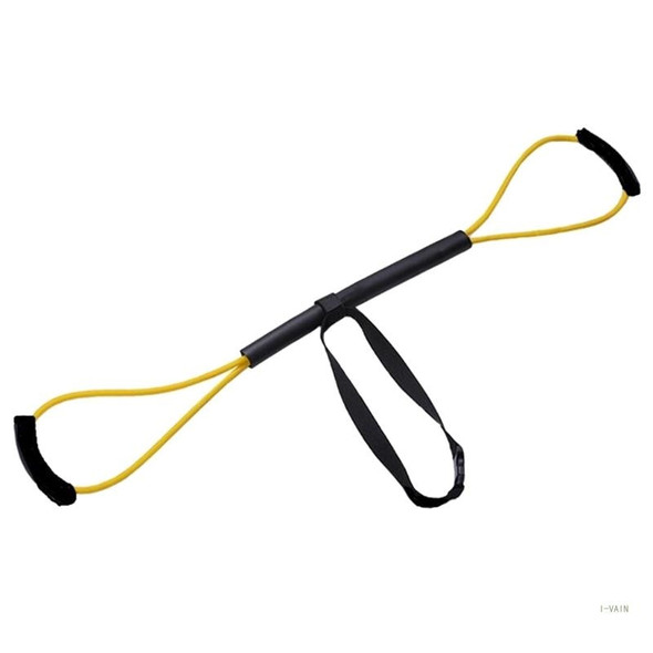 M5TC 8 Shaped Fitness Rubber Band Gym Training Equipment Stretching M5TC 8 Shaped Fitness Rubber Band Gym Training Equipment Stretching