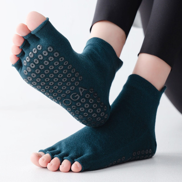 Pilates Socks Women Open Toe | Socks 5 Fingers Yoga Pilates - Women