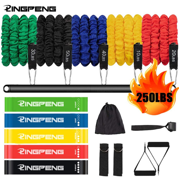 Resistance Band Set Workout Bands | Heavy Duty Resistance Band Set - Resistance Band Set Workout Bands | Heavy Duty Resistance Band Set -