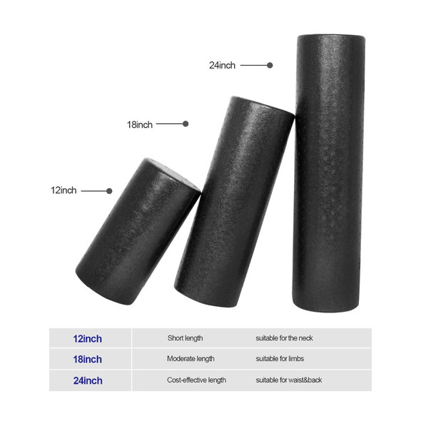 30/45/60cm Yoga Block Roller EPP High Density Fitness Foam Roller Deep