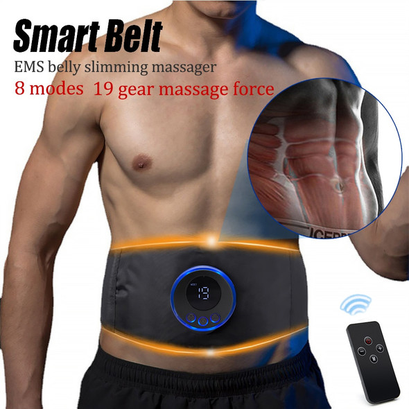 EMS Muscle Stimulator Abs Trainer Fitness Abdominal Electrostimulation