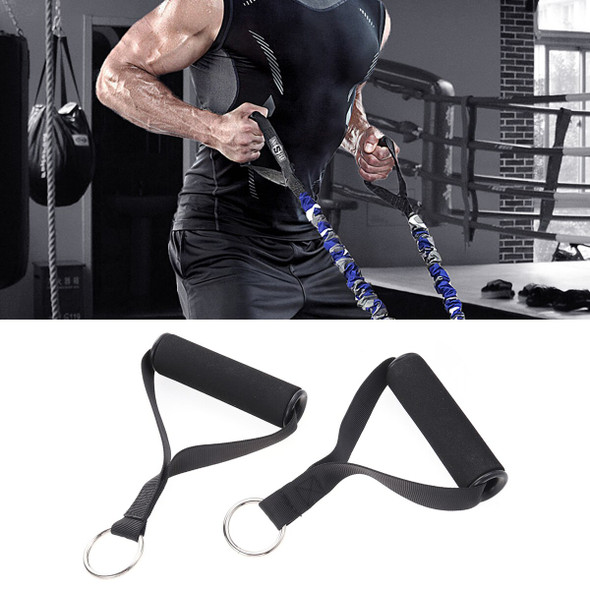 Resistance Pulley Bands Workout Training Strap Handle Heavy Duty