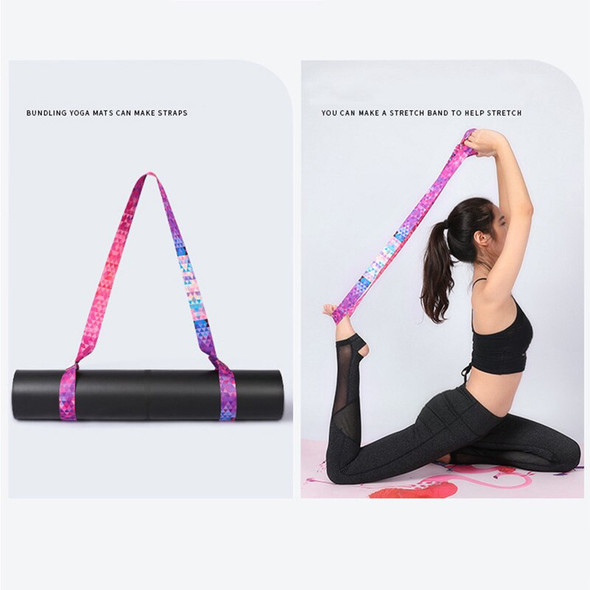 Yoga Mat Strap Belt Adjustable Sports Sling Shoulder Carry Exercise