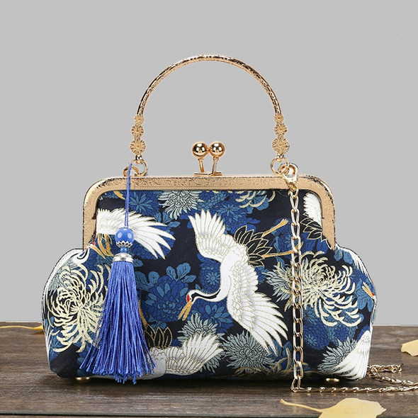 Fashion Vintage Fringe Bag Small Shell Bags Chain Women Shoulder Crossbody Bag Crane Flying Women's Handbags Purses Fashion Vintage Fringe Bag Small Shell Bags Chain Women Shoulder Crossbody Bag Crane Flying Women's Handbags Purses