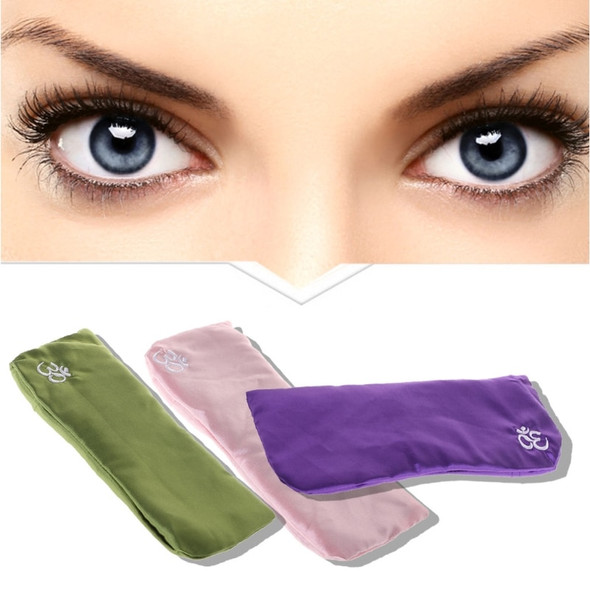 Yoga Eye Pillow Silk Cassia Seed Lavender Relaxation Mask Yoga Eye Pillow Silk Cassia Seed Lavender Relaxation Mask