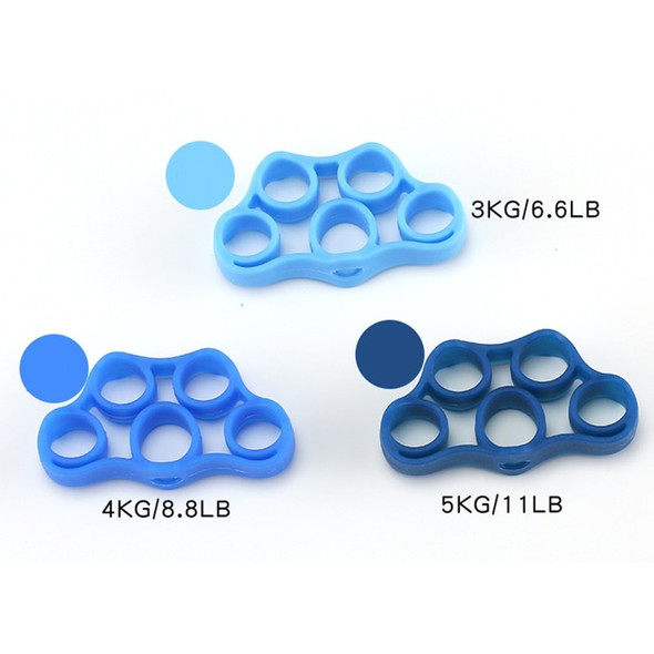 Silicone Finger Strengthener Finger Workout Resistance Bands Exerciser Silicone Finger Strengthener Finger Workout Resistance Bands Exerciser