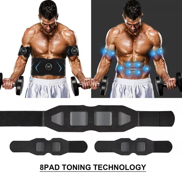 Ems Muscle Stimulator Abdominal Body Slimming Belt Electric Smart Abs Ems Muscle Stimulator Abdominal Body Slimming Belt Electric Smart Abs