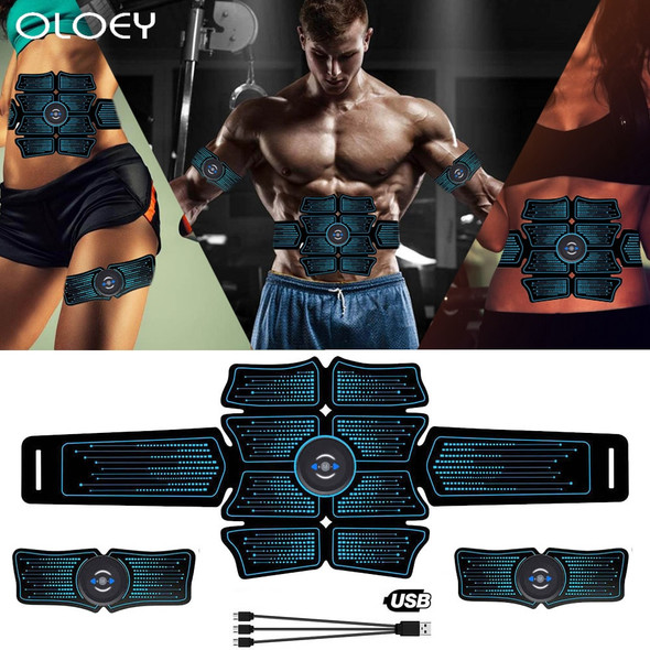Ems Recharge Wireless Smart Fitness Equipment Vibrating Belt