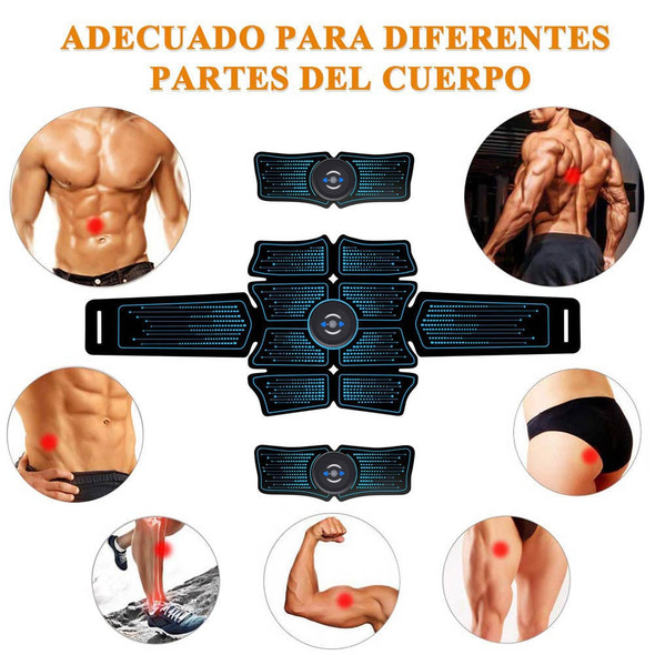 Ems Recharge Wireless Smart Fitness Equipment Vibrating Belt