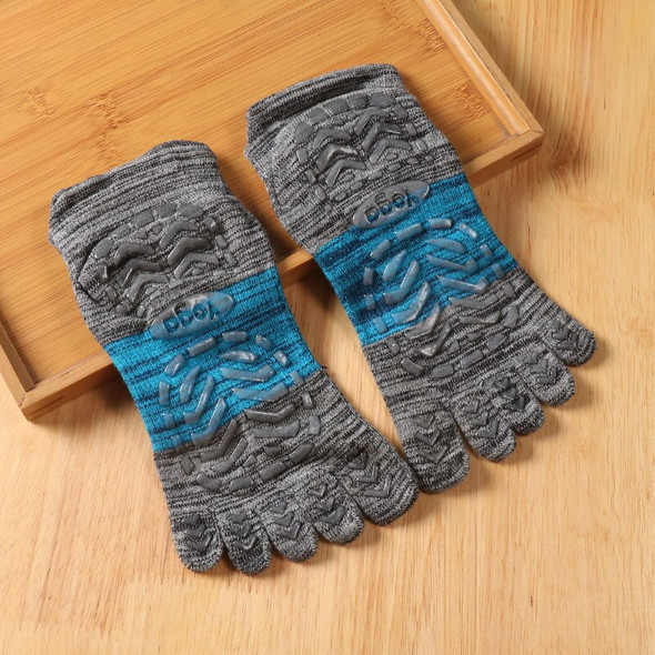 Full Toe Yoga Socks Men Silicone Non slip Grip Pilates Five Toe Low Full Toe Yoga Socks Men Silicone Non slip Grip Pilates Five Toe Low
